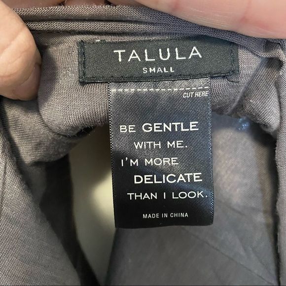 Aritzia Talula Silver Grey Sequin Tank Top Low Back - Picture 9 of 11